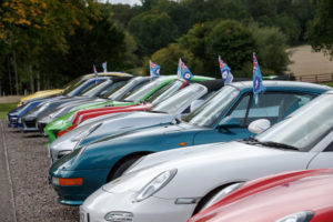 supercars with RAF flags